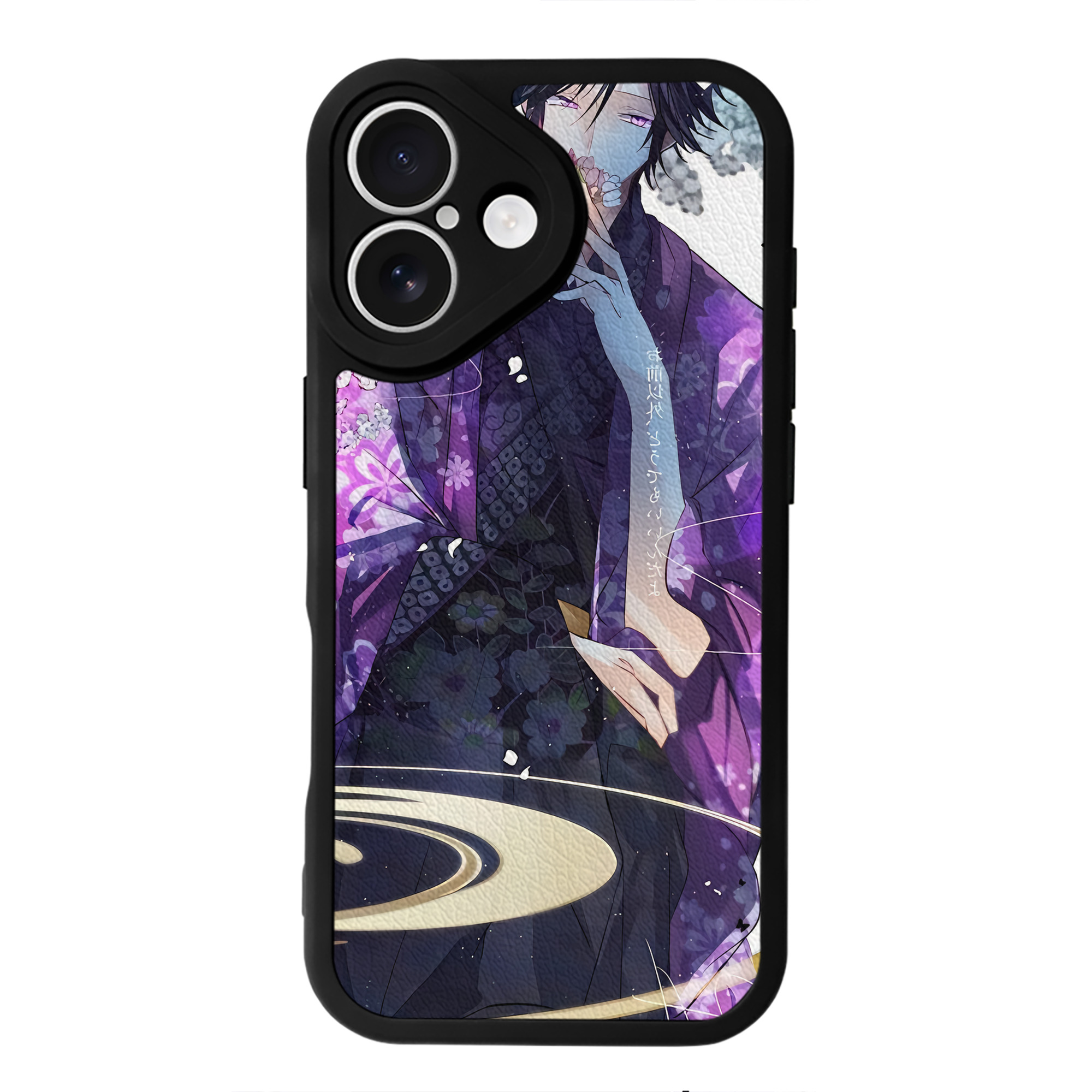 （画像用） 刀剣乱舞 Touken Ranbu 【iPhone 16シリーズ対応】シリコンスマホケース（レザー調） 材質：シリコン